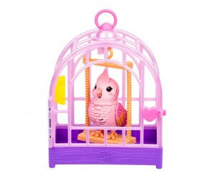 Moose Little Live Pets 26692 Mówiący ptaszek z klatką 2