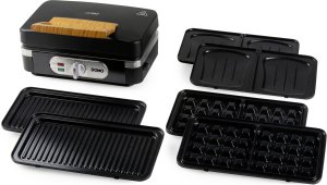 Opiekacz Domo DO9278C Urządzenie 3w1 opiekacz grill gofrownica nowoczesna obudowa 3