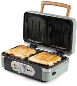 Opiekacz Domo DO9276C Opiekacz do kanapek 3w1 wymienne płyty grill gofry tosty 3