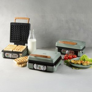 Opiekacz Domo DO9276C Opiekacz do kanapek 3w1 wymienne płyty grill gofry tosty 9