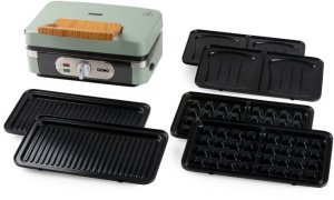 Opiekacz Domo DO9276C Opiekacz do kanapek 3w1 wymienne płyty grill gofry tosty 10