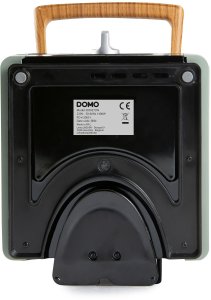 Gofrownica Domo Gofrownica 1400W, 2 duże gofry, regulacja temperatury 14