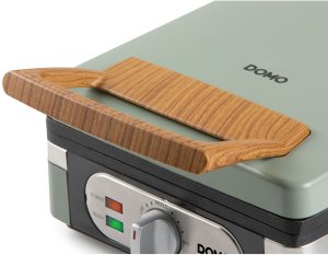 Gofrownica Domo Gofrownica 1400W, 2 duże gofry, regulacja temperatury 18