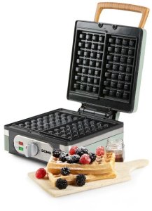 Gofrownica Domo Gofrownica 1400W, 2 duże gofry, regulacja temperatury 4