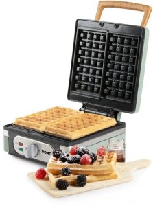 Gofrownica Domo Gofrownica 1400W, 2 duże gofry, regulacja temperatury 5