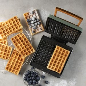 Gofrownica Domo Gofrownica 1400W, 2 duże gofry, regulacja temperatury 8