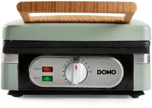 Gofrownica Domo Gofrownica 1400W, 2 duże gofry, regulacja temperatury 9