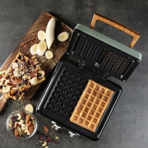 Gofrownica Domo Gofrownica, 1520W, 2 duże gofry, regulacja temperatury 6