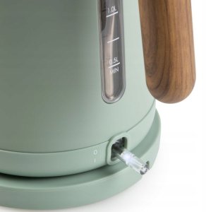 Czajnik Domo Elegancki czajnik 1.7L, 2200W, Matt Green, filtr 12