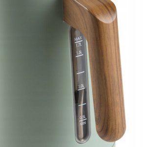 Czajnik Domo Elegancki czajnik 1.7L, 2200W, Matt Green, filtr 14