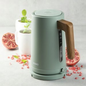 Czajnik Domo Elegancki czajnik 1.7L, 2200W, Matt Green, filtr 4