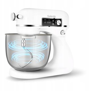 Robot kuchenny Evolveo Salente DigiChef+ robot kuchenny, misa ze stali nierdzewnej 6 litrów, maszynka do mięsa, wyświetlacz cyfrowy, biały 4