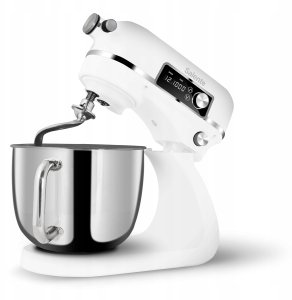 Robot kuchenny Evolveo Salente DigiChef+ robot kuchenny, misa ze stali nierdzewnej 6 litrów, maszynka do mięsa, wyświetlacz cyfrowy, biały 5