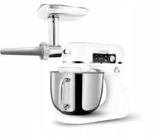 Robot kuchenny Evolveo Salente DigiChef+ robot kuchenny, misa ze stali nierdzewnej 6 litrów, maszynka do mięsa, wyświetlacz cyfrowy, biały 8