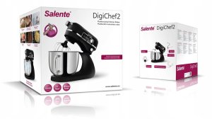 Robot kuchenny Evolveo Salente DigiChef2, robot kuchenny, misa stalowa, 6 litrów, wyświetlacz cyfrowy, czarny 10