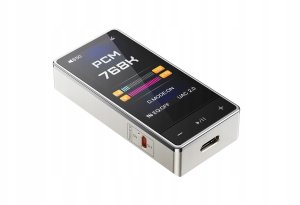 Wzmacniacz słuchawkowy FiiO QX13 - titanium-gold - Przenośny DAC/AMP Hi-Res 3