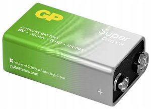 GP Bateria Super Alkaline 9V 6LR61 Światło 2