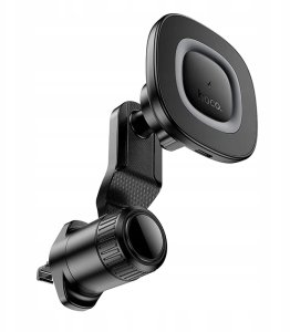 Hoco Uchwyt na telefon do samochodu indukcyjny 15W do kratki HW30 czarny 4