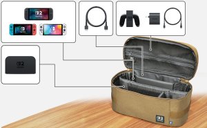 SWITCH 2 HORI Compact Carry All (Sand) 5