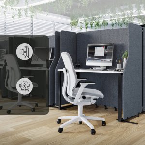 Jan Nowak Parawan akustyczny SADIE Carbon Fog 260/145 cm 9