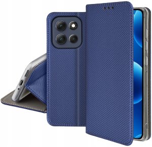Etui z klapką do Motorola G86 | G86 Power Zamykane Futerał +Szkło 9H 5