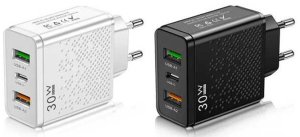 Ładowarka Lichip ŁADOWARKA SIECIOWA USB-C SZYBKA DO TELEFONU KOSTKA UNIWERSALNA 30W 6