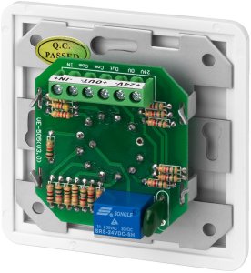 Wzmacniacz słuchawkowy Monacor ATT-306PEU Rotary volume control, White, 6 W, 80 x 67 x 80 mm, 190 g 2