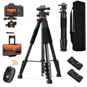 Statyw Statyw K&F Concept S255A3 z głowicą kulową BH-36 i uchwytem na telefon 3