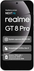 Smartfon Realme GT 8 Pro 5G 16/512GB Biały  (6941764476981) 2