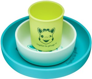 Silikonowy zestaw do jedzenia FreshTouch 3