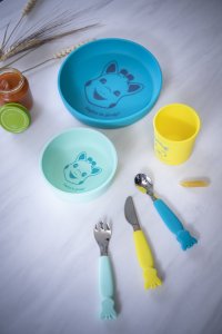 Silikonowy zestaw do jedzenia FreshTouch 8