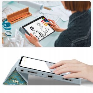 Etui na tablet 4kom.pl TECH-PROTECT SMARTCASE GALAXY TAB A9+ / A11+ PLUS 11.0 X210 / X215 / X216 / X230 / X235 / X236 SAKURA 6