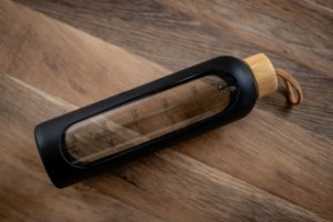 Butelka szklana KiCA Hydro Glass 1000 ml - fioletowa 50