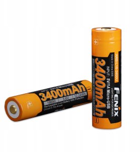 Akumulator Fenix USB ARB-L18U (18650 3400 mAh 3,6 3