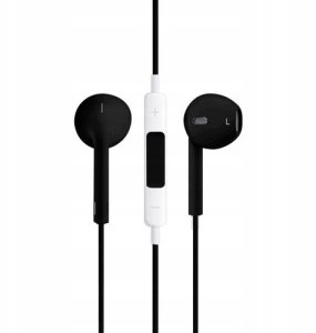 Ecobox Słuchawki przewodowe douszne TYP-C Czarny 2