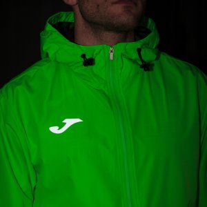 Kurtka męska Joma Elite VII Rain Jacket zielona r. S 4
