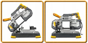 PIŁA TAŚMOWA DO METALU PCV Z PODSTAWĄ PRZECINARKA UKOŚNICA PRZENOŚNA 1200W 13