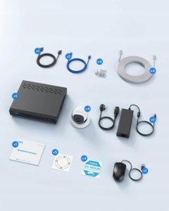 Reolink 4K PoE H265 Zestaw 4 kamer do monitoringu CCTV UHD 2160P 5