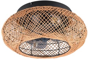 Wentylator RL Light Lampa sufitowa Lillesand R67302126 wentylator brązowy 2