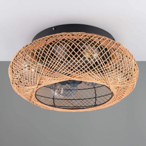 Wentylator RL Light Lampa sufitowa Lillesand R67302126 wentylator brązowy 6