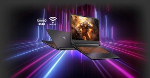 Laptop Acer Nitro V 17 AI 16 GB/1024GB/ NVIDIA GeForce RT 5060/ AMD Ryzen AI 7 350/ W11 PRO 15
