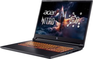Laptop Acer Nitro V 17 AI 16 GB/1024GB/ NVIDIA GeForce RT 5060/ AMD Ryzen AI 7 350/ W11 PRO 8