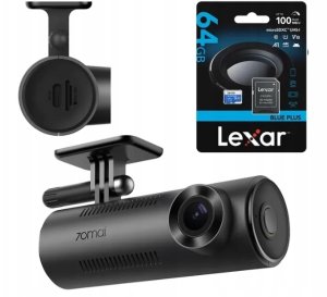 Wideorejestrator 70mai Wideorejestrator M310 + karta 64GB Lexar 2