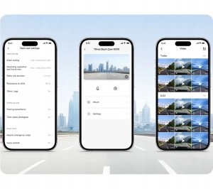 Wideorejestrator 70mai Wideorejestrator M310 + karta 64GB Lexar 4