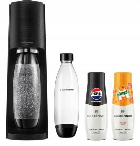 Saturator Sodastream Terra Black Set 2