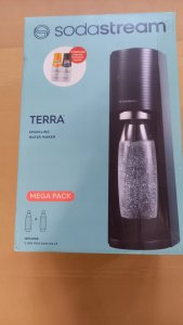 Saturator Sodastream Terra Black Set 3