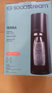 Saturator Sodastream Terra Black Set 4