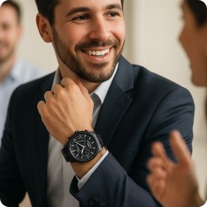 MINI KAMERA SZPIEGOWSKA UKRYTA W ZEGARKU DYKTAFON CZUJNIK RUCHU PODSŁUCH 2