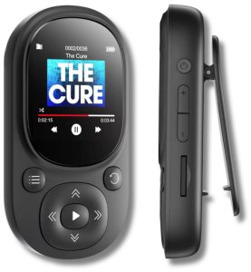 ODTWARZACZ MP3 MUZYKI BLUETOOTH RADIO FM 64GB PRZENOŚNY AUDIOBOOK SŁUCHAWKI 12