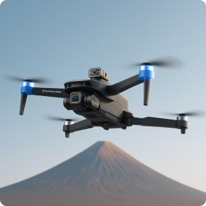 DRON Z KAMERĄ WIFI 5G GPS ZABAWKA ZDALNIE STEROWANY APLIKACJA ZASIĘG 3000M 6